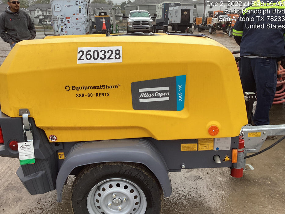 2022 ATLAS COPCO XAS 110