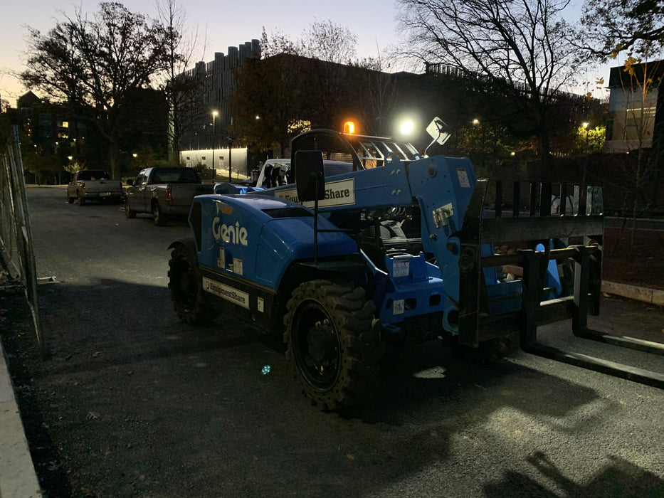 2020 Genie GTH-5519 Canopy, Solid Tires, Work Lights, Beacon, Aux Hydraulics, Back up Alarm