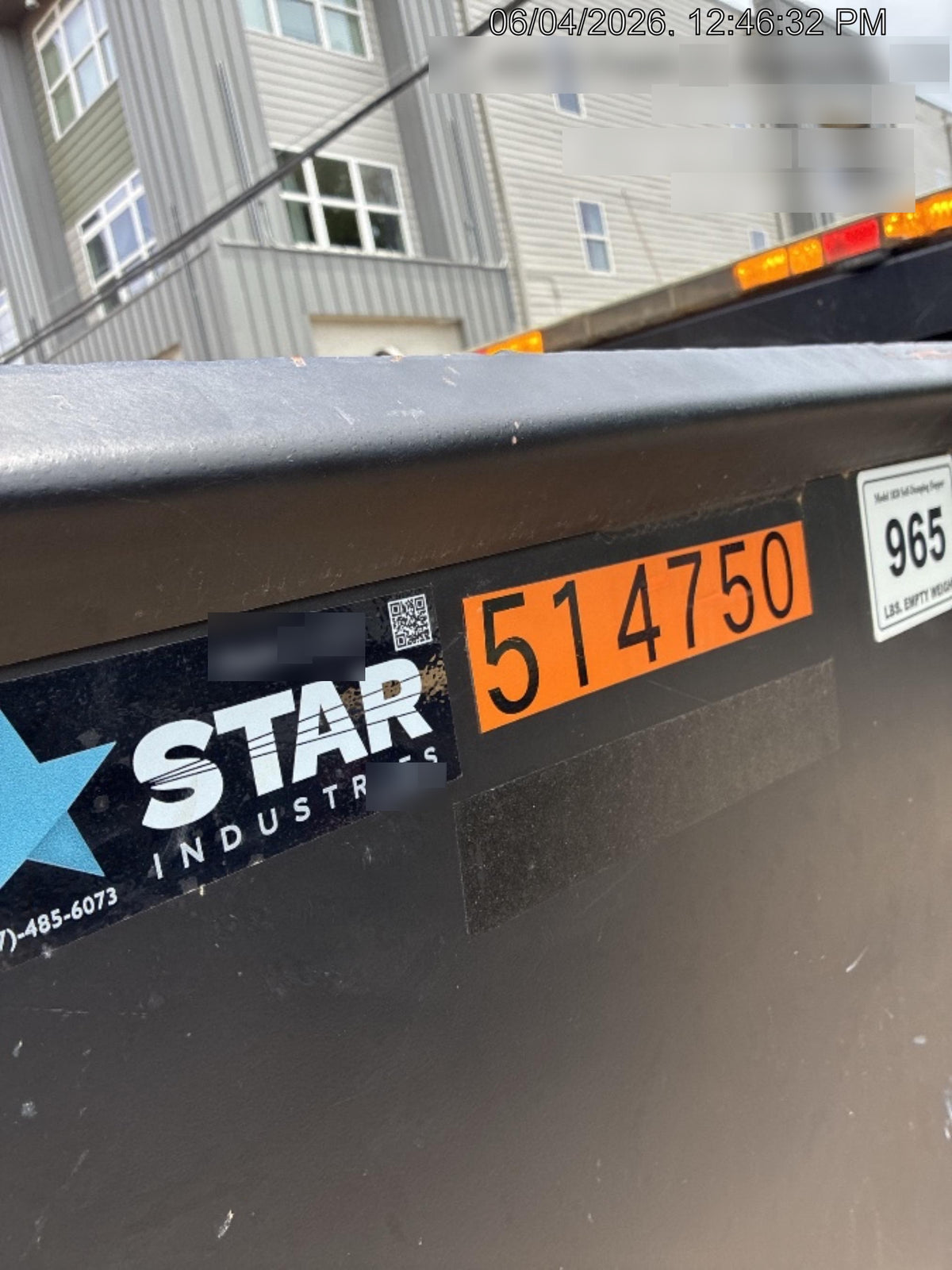 2025 STAR INDUSTRIES M-1820 - Self-Dump Hopper