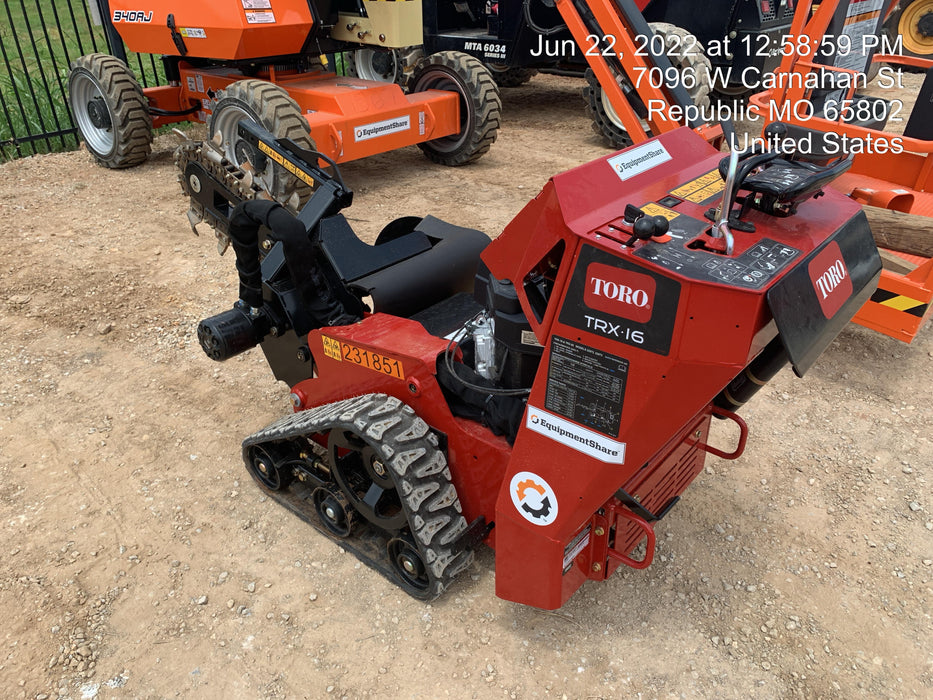 2022 TORO TRX-16