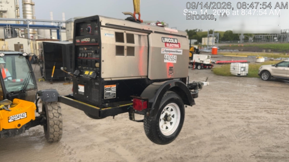 2024 Lincoln Electric LE400 Kubota V1505, Trlr, Cable Rack, Light Kit, ES Decals, T3