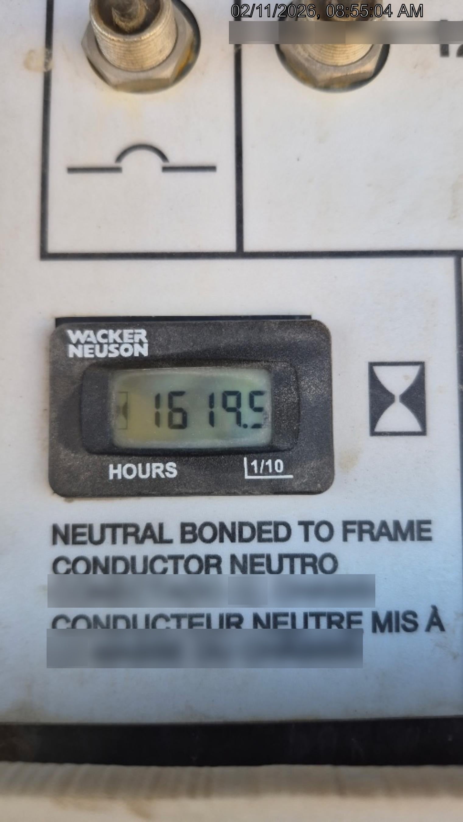 2019 Wacker Neuson LTV6L-MH Wacker Neuson LTV6L Mobile Light Tower w/Fuel Level Sensor Installed