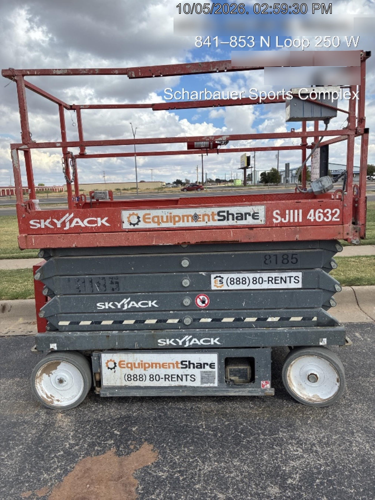 2018 Skyjack SJIII-4632 Skyjack SJIII4632 Scissor Lift w/Trojan Batteries