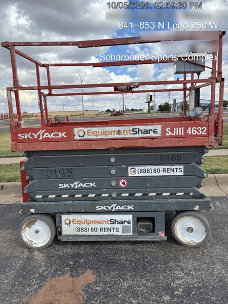2018 Skyjack SJIII-4632 Skyjack SJIII4632 Scissor Lift w/Trojan Batteries
