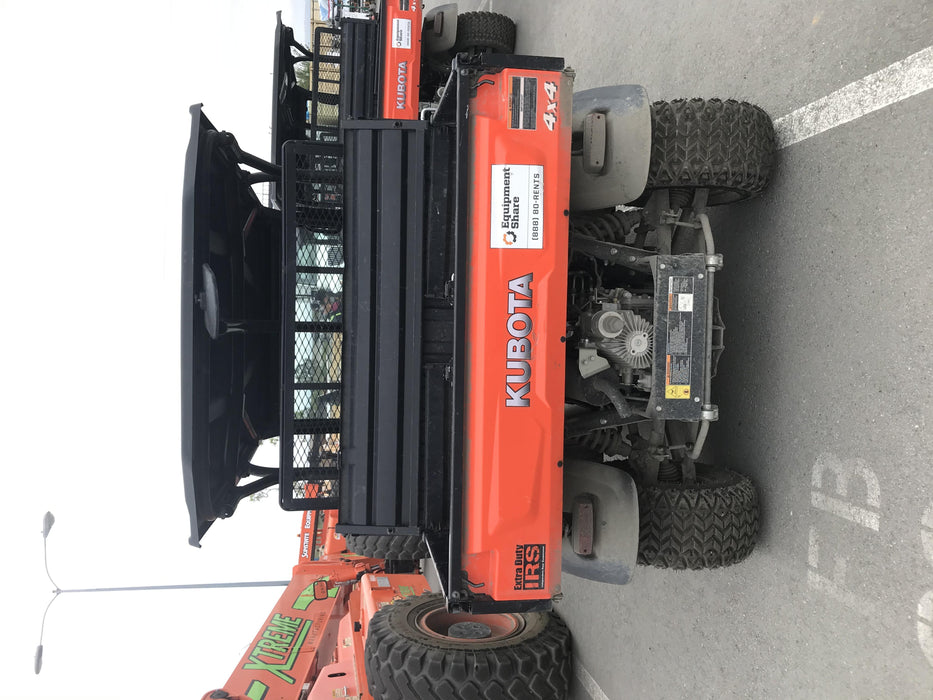 2019 Kubota RTV-X1140W-H 4wd Utility Cart, LED Strobe, Windshield Tempered Glass, Plastic Canopy, Wire Harness Kit, Backup Alarm