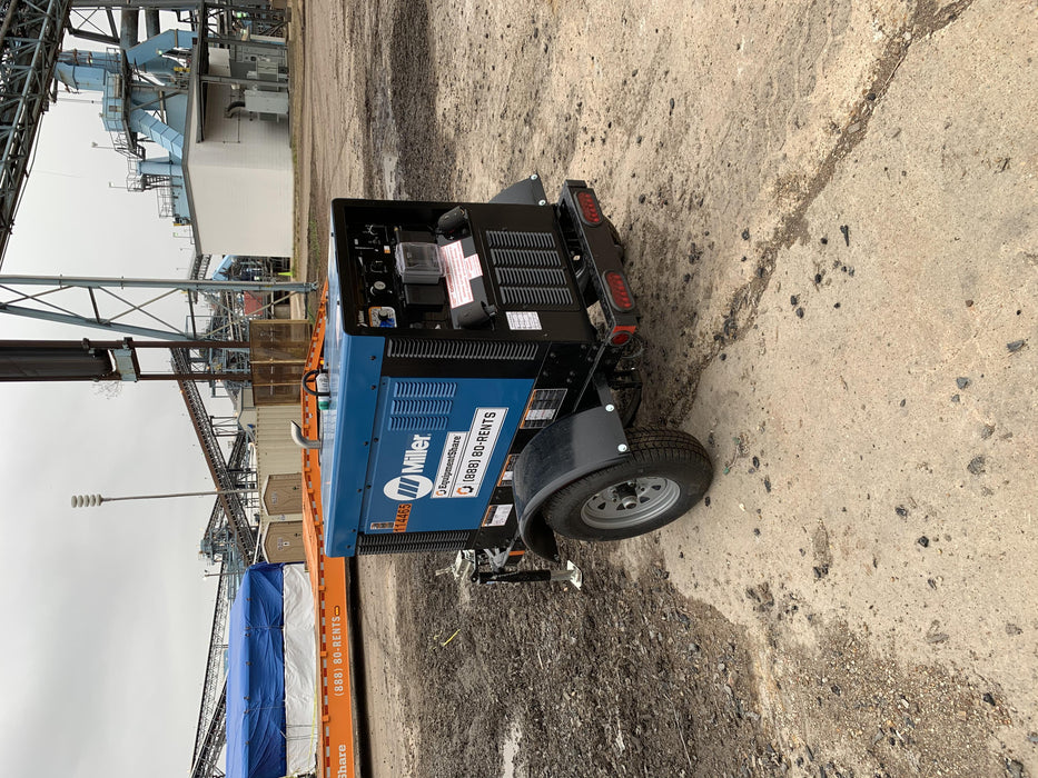 2020 Miller Electric BIG BLUE 400 Trailer Mounted Welder