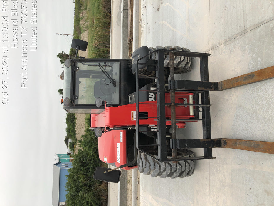 2020 Manitou MTA5519 Cab/Heat/Air, Solid Tires, Work Lights, Beacon, Aux Hydraulics, Back up Alarm, Mirrors, ES Keypad