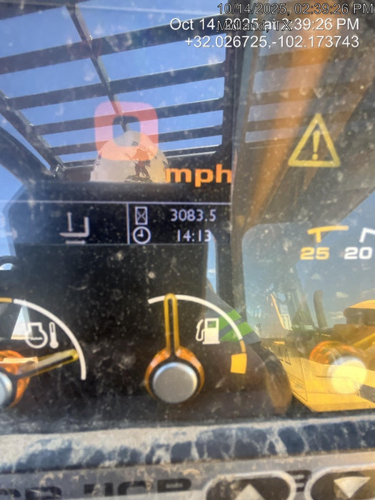 2019 JCB 510-56 JCB 510-56 74 HP w/Open ROPS, Beacon, Aux Hydraulics, Worklights, Solid Tires 60" Carriage/Forks