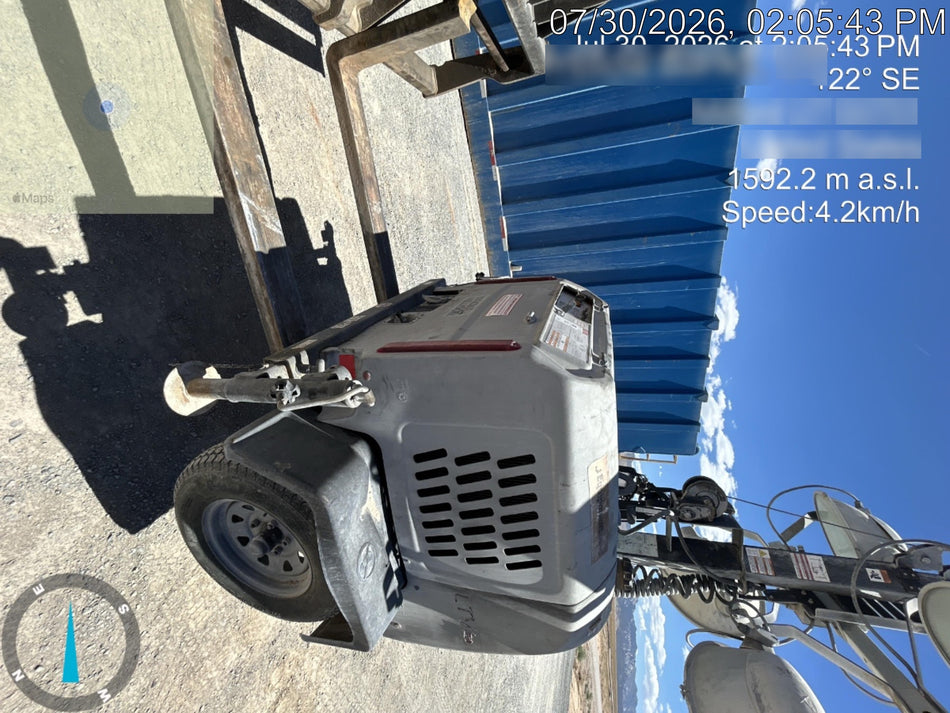 Wacker Neuson LTV6K-MH Wacker Neuson LTV6K Mobile Light Tower w/Fuel Level Sensor Installed