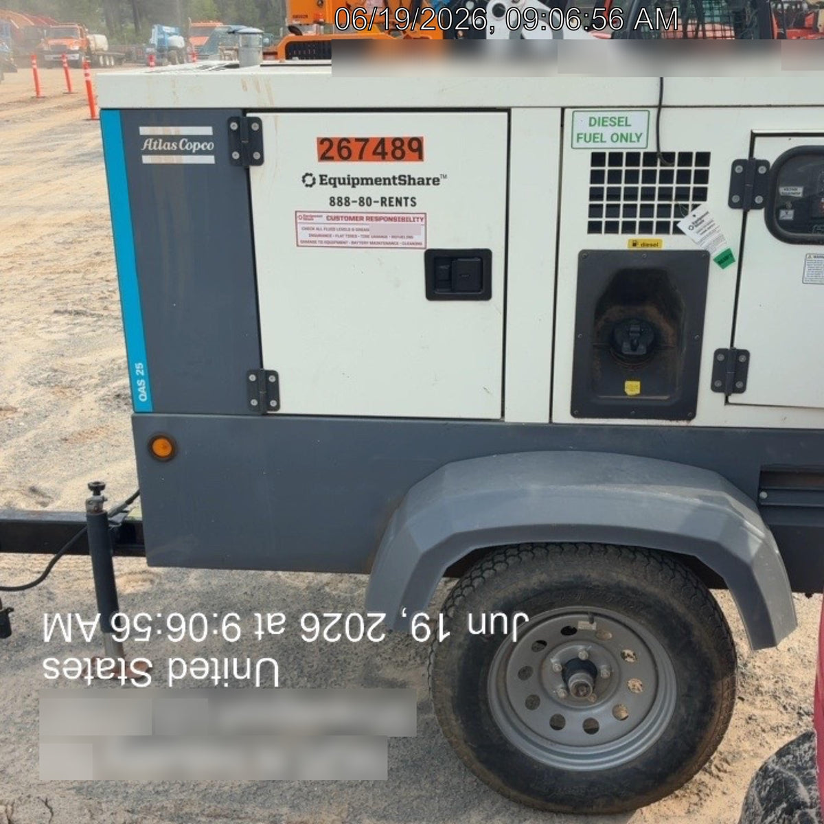 2022 ATLAS COPCO QAS25 CWK