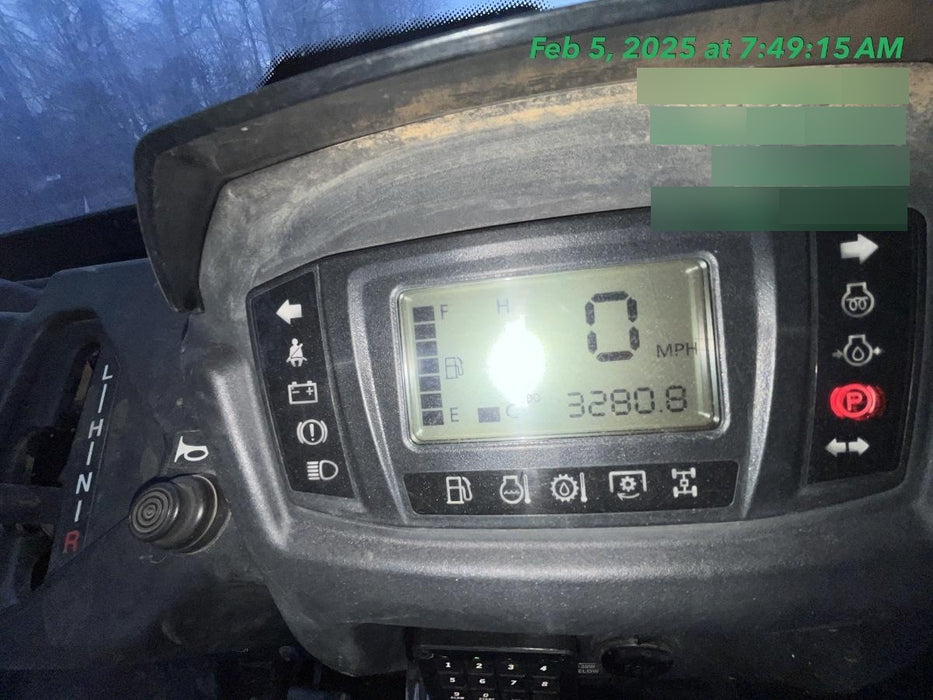 Kubota RTV-X1140W-H Plastic Canopy, Windshield Acrylic Clear, LED Strobe Light, Wire Harness Kit, Back up Alarm