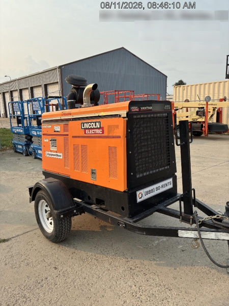 2021 Lincoln Electric Vantage 549X Ready Pak 3, ORANGE (includes trailer, cable rack, fender light kit)