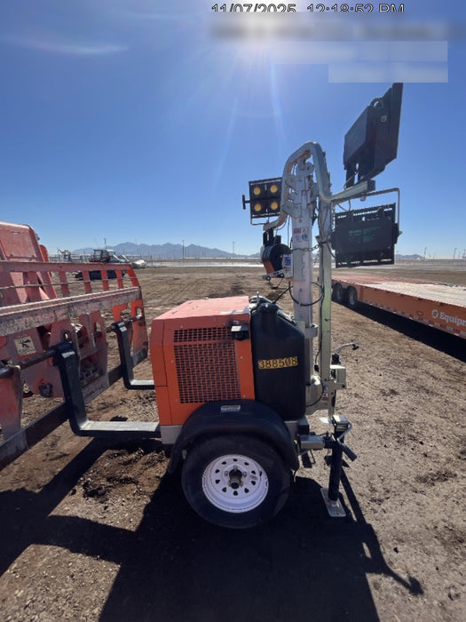 2024 Wanco WLTT-4MM4K Diesel, Deep Sea Controller, Shore Power Plug, Auto Start, (4) 350W LED Floodlights, 4kW Generator, 60 Gal Fuel Tank, 2" Ball, T3