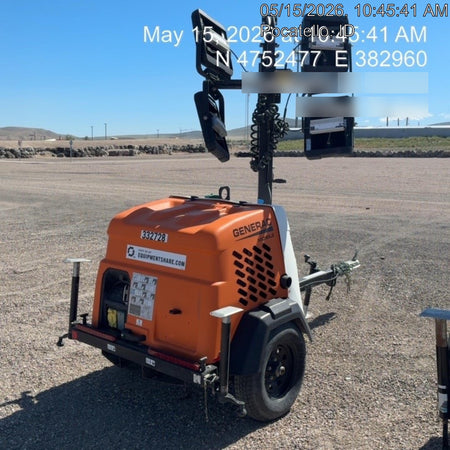 2023 Generac MLT2 Diesel, Flex Switch 120V Input, Powerzone Controller, (4) 320W LED Lights, 4kW Generator, 39.9 Gal Fuel Tank, 2" Ball, T3
