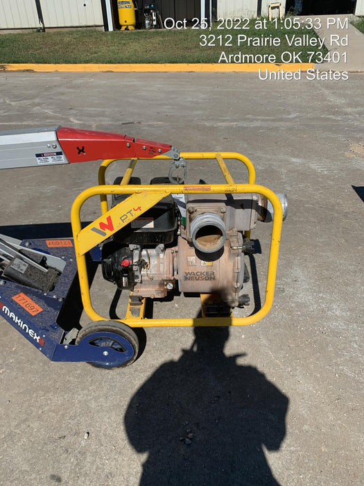 2018 WACKER NEUSON PT4A