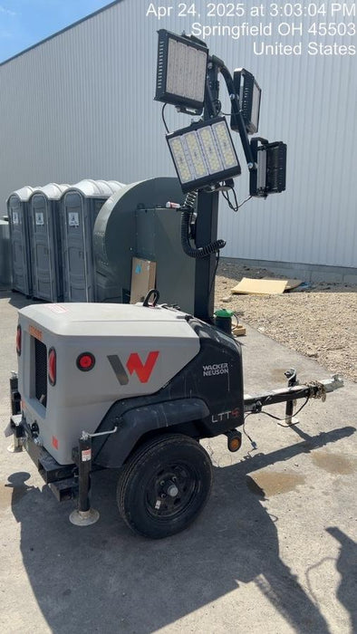 2024 Wacker Neuson LTT4 Diesel, Kohler KDW702, Deep Sea Controller, Auto Start, LED 320W, Bypass Outlet, T3