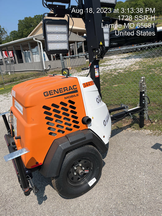 2023 Generac MLT2 Diesel, Flex Switch 120V Input, Powerzone Controller, (4) 320W LED Lights, 4kW Generator, 39.9 Gal Fuel Tank, 2" Ball, T3