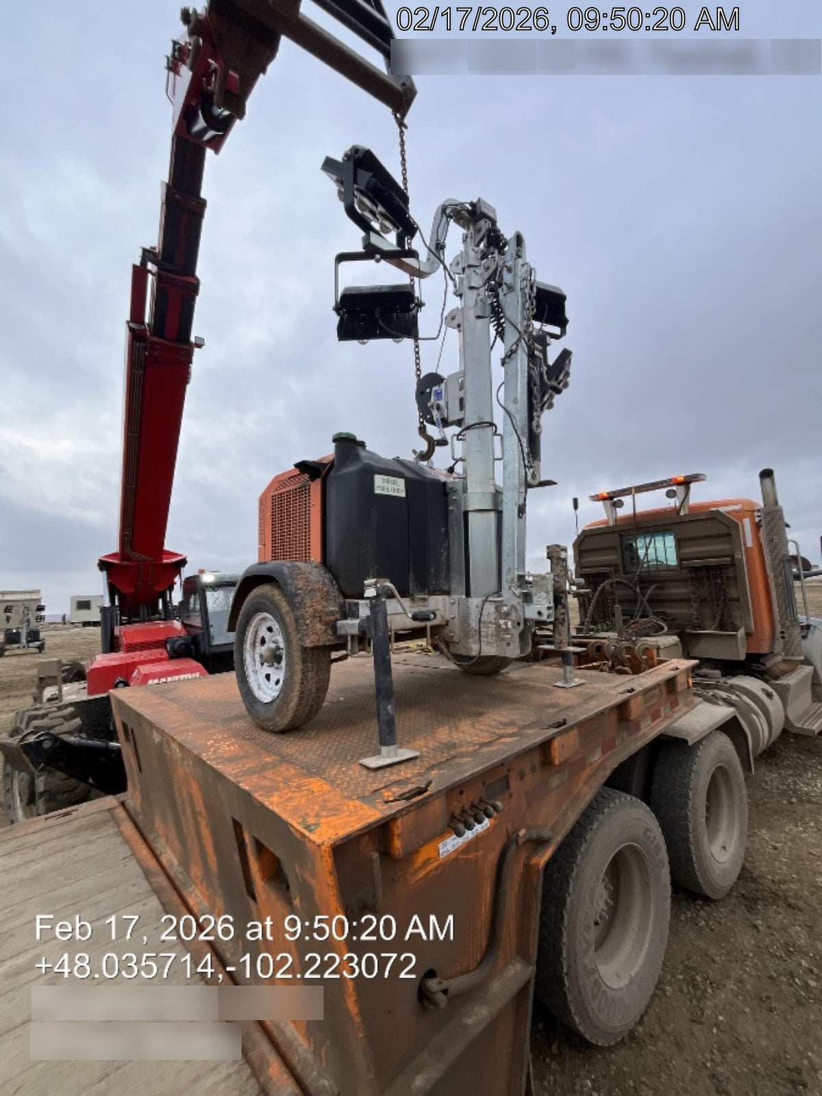 2024 Wanco WLTT-4MM4K Diesel, Deep Sea Controller, Shore Power Plug, Auto Start, (4) 350W LED Floodlights, 4kW Generator, 60 Gal Fuel Tank, 2" Ball, T3