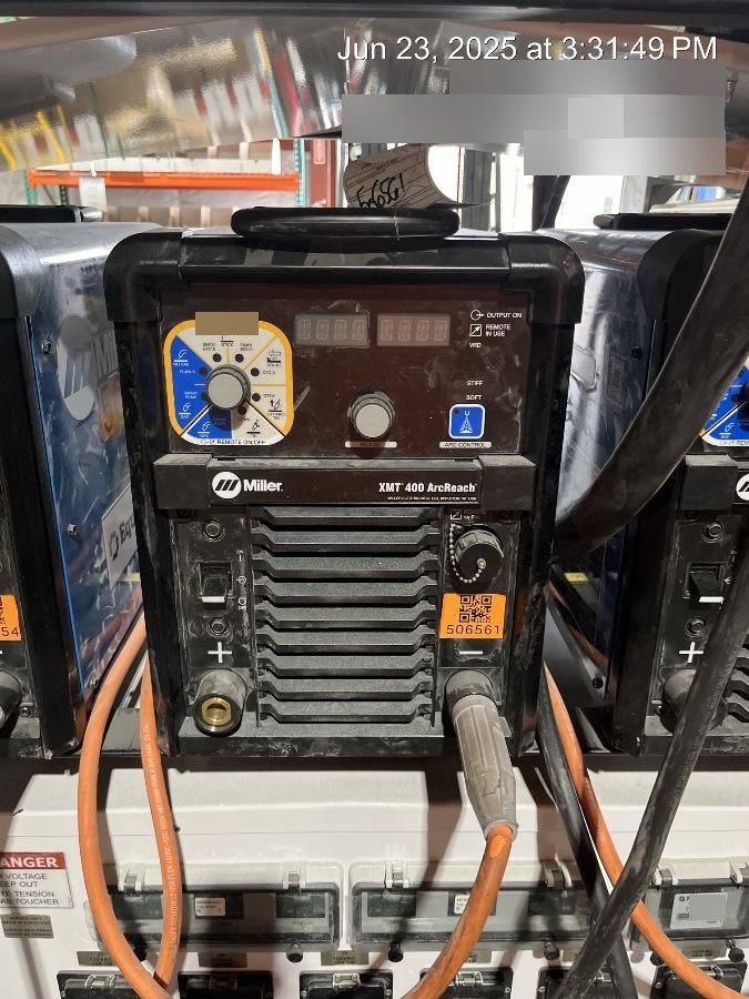 2025 MILLER ELECTRIC XMT 400