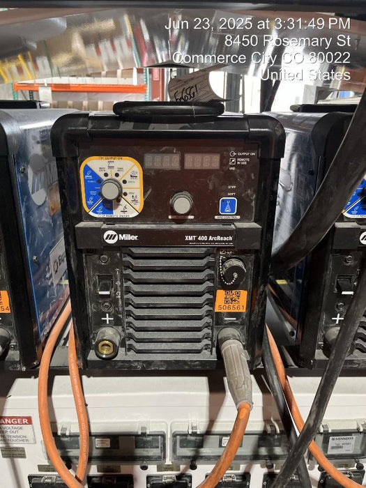 2025 MILLER ELECTRIC XMT 400