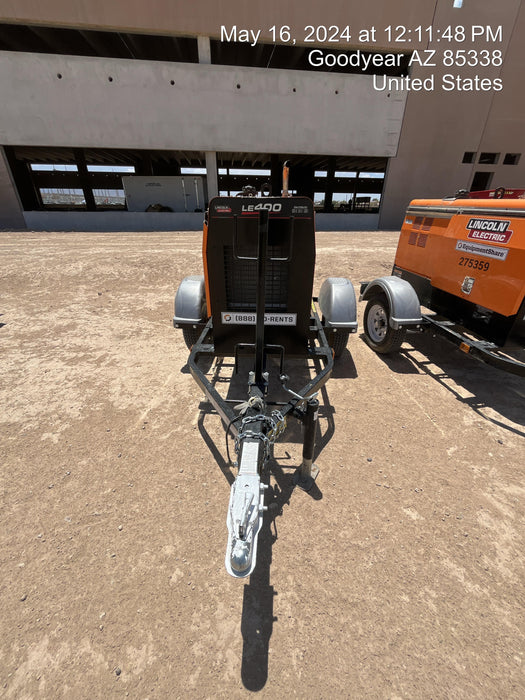 2022 Lincoln Electric LE400 Kubota V1505, Trlr, Cable Rack, Light Kit, ES Decals, T3