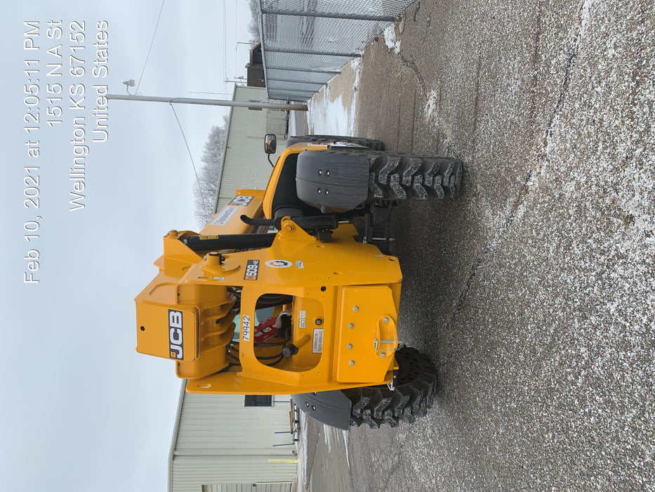2020 JCB 509-42 Cab/Heat/Air, Solid Tires, Work Lights, Beacon, Aux Hydraulics, Back up Alarm, Lifting Eye, ES Decals