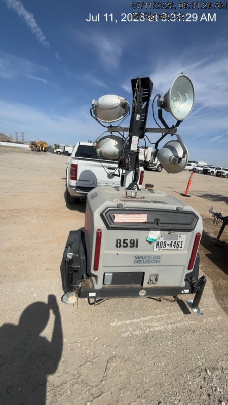 2018 Wacker Neuson LTV6L-MH Wacker Neuson LTV6L Towable Light Tower