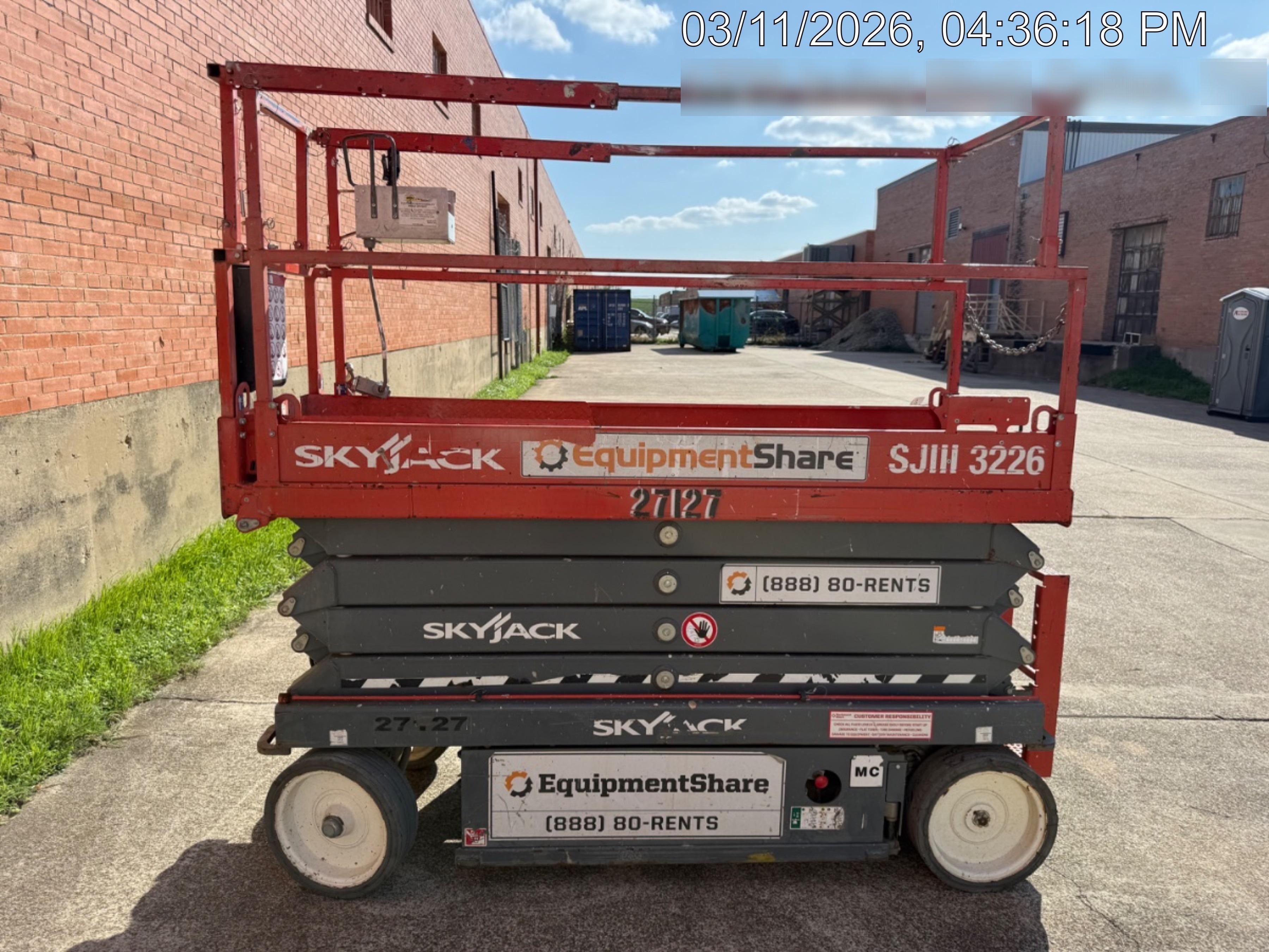 2019 SKYJACK SJIII-3226