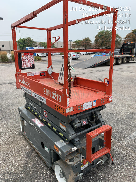 2016 Skyjack SJIII-3219 Standard Rental Specs