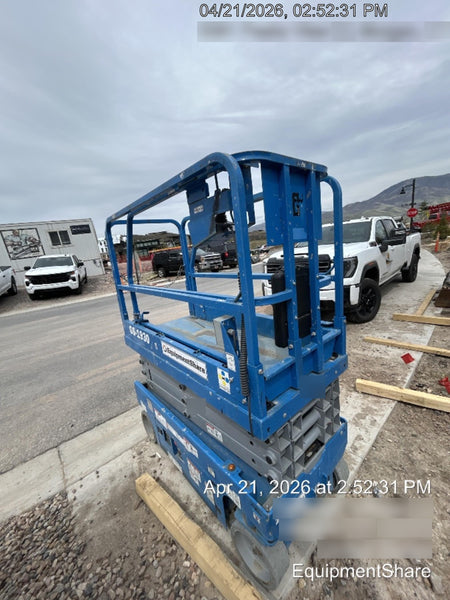 2020 Genie GS-1930 Fixed rails with chain entry gate - Pre A92.20