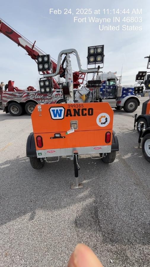 2024 Wanco WLTT-4MM4K Diesel, Deep Sea Controller, Shore Power Plug, Auto Start, (4) 350W LED Floodlights, 4kW Generator, 60 Gal Fuel Tank, 2" Ball, T3