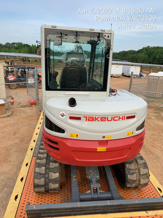 2021 TAKEUCHI TB250-2C