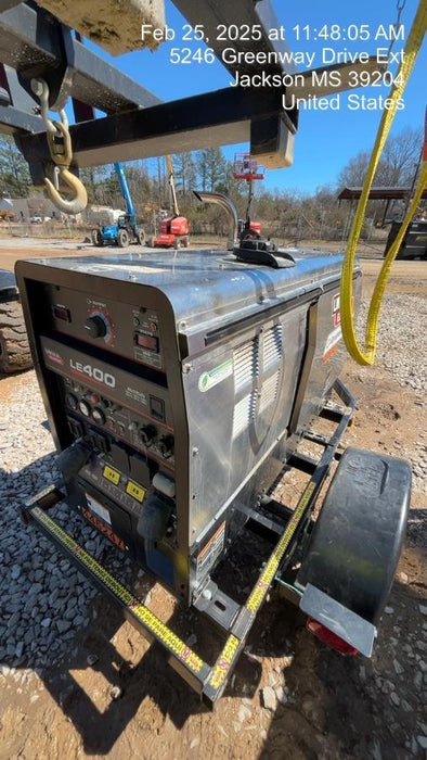 2024 Lincoln Electric LE400 Kubota V1505, Trlr, Cable Rack, Light Kit, ES Decals, T3