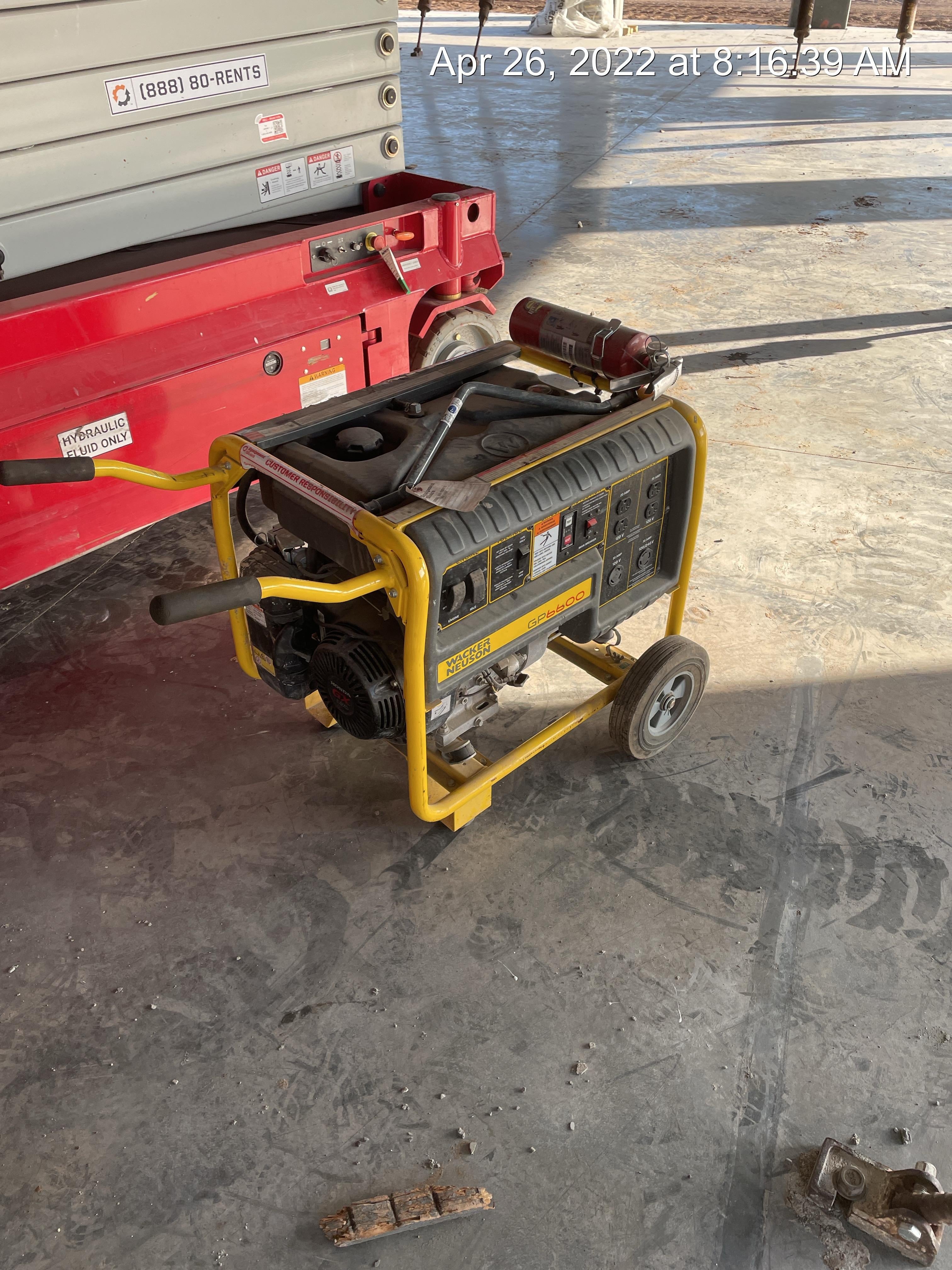 2018 WACKER NEUSON GP6600A