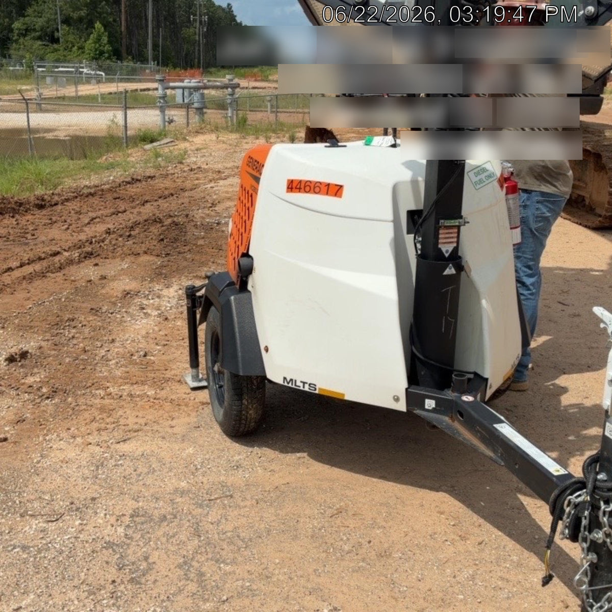 2024 Generac MLTS-4 2.4kW, Mitsu Eng, Analog, LED, Diesel.