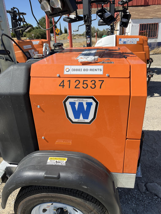 2024 Wanco WLTT-4MM4K Diesel, Deep Sea Controller, Shore Power Plug, Auto Start, (4) 350W LED Floodlights, 4kW Generator, 60 Gal Fuel Tank, 2" Ball, T3