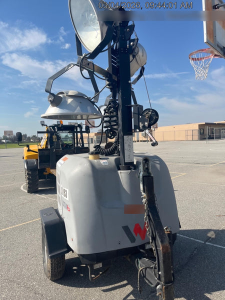 2019 Wacker Neuson LTV6L-MH Wacker Neuson LTV6L Mobile Light Tower w/Fuel Level Sensor Installed
