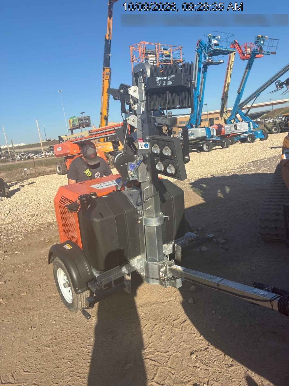 2024 Wanco WLTT-4MM4K Diesel, Deep Sea Controller, Shore Power Plug, Auto Start, (4) 350W LED Floodlights, 4kW Generator, 60 Gal Fuel Tank, 2" Ball, T3