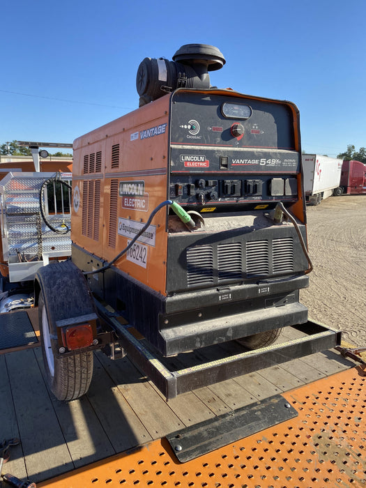 2021 Lincoln Electric Vantage 549X Ready Pak 3, ORANGE (includes trailer, cable rack, fender light kit)