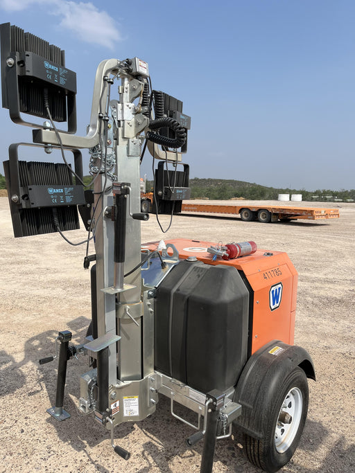 2024 Wanco WLTT-4MM4K Diesel, Deep Sea Controller, Shore Power Plug, Auto Start, (4) 350W LED Floodlights, 4kW Generator, 60 Gal Fuel Tank, 2" Ball, T3