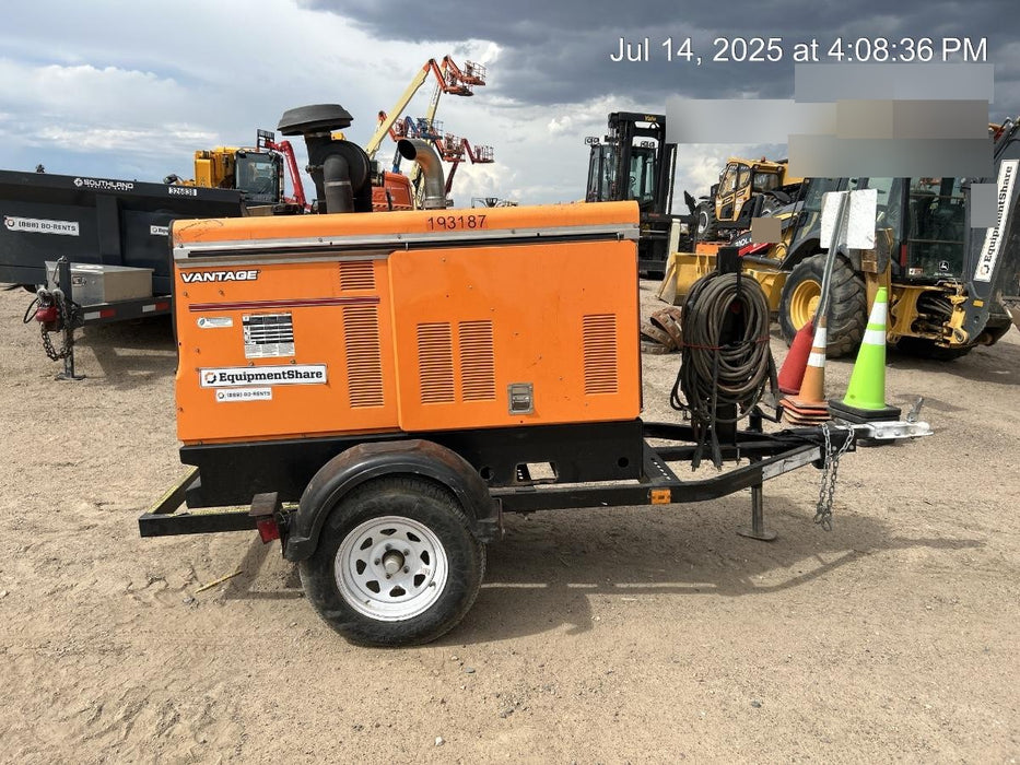 2021 Lincoln Electric Vantage 549X Ready Pak 3, ORANGE (includes trailer, cable rack, fender light kit)