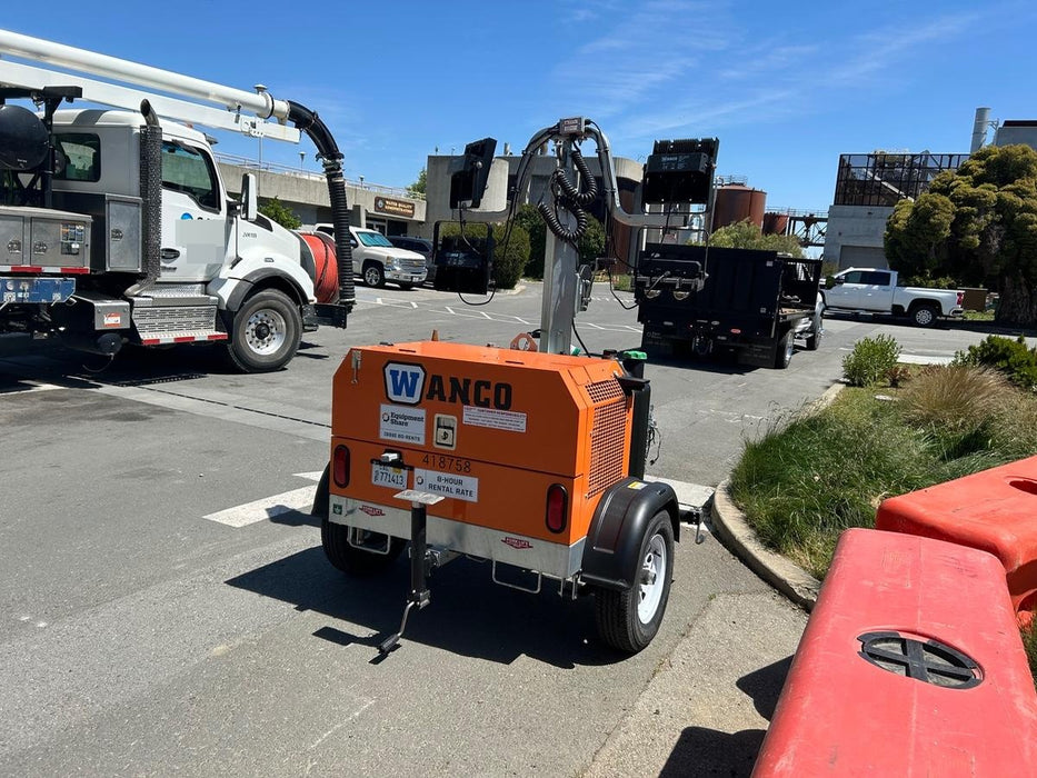 2024 Wanco WLTT-4MM4K Diesel, Deep Sea Controller, Shore Power Plug, Auto Start, (4) 350W LED Floodlights, 4kW Generator, 60 Gal Fuel Tank, 2" Ball, T3