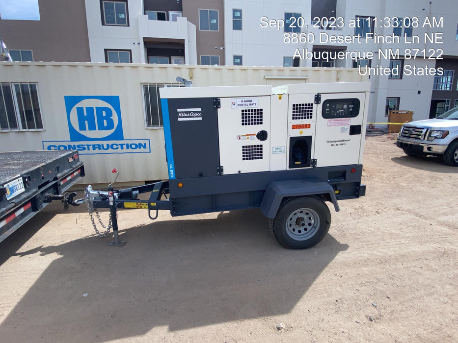 2022 ATLAS COPCO QAS 70