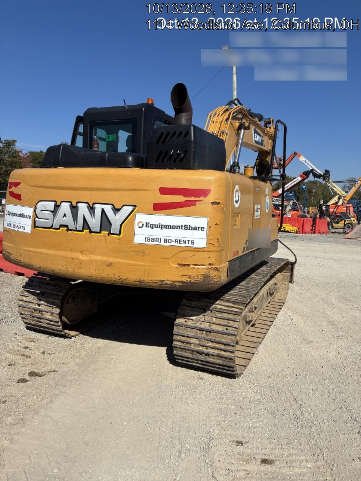 2019 SANY SY135C
