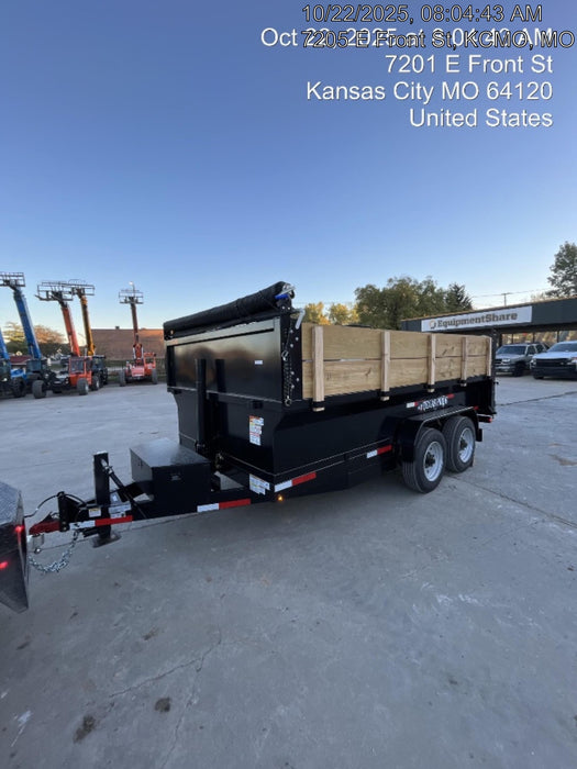 2025 TEXAS PRIDE TRAILERS DT714416KBP