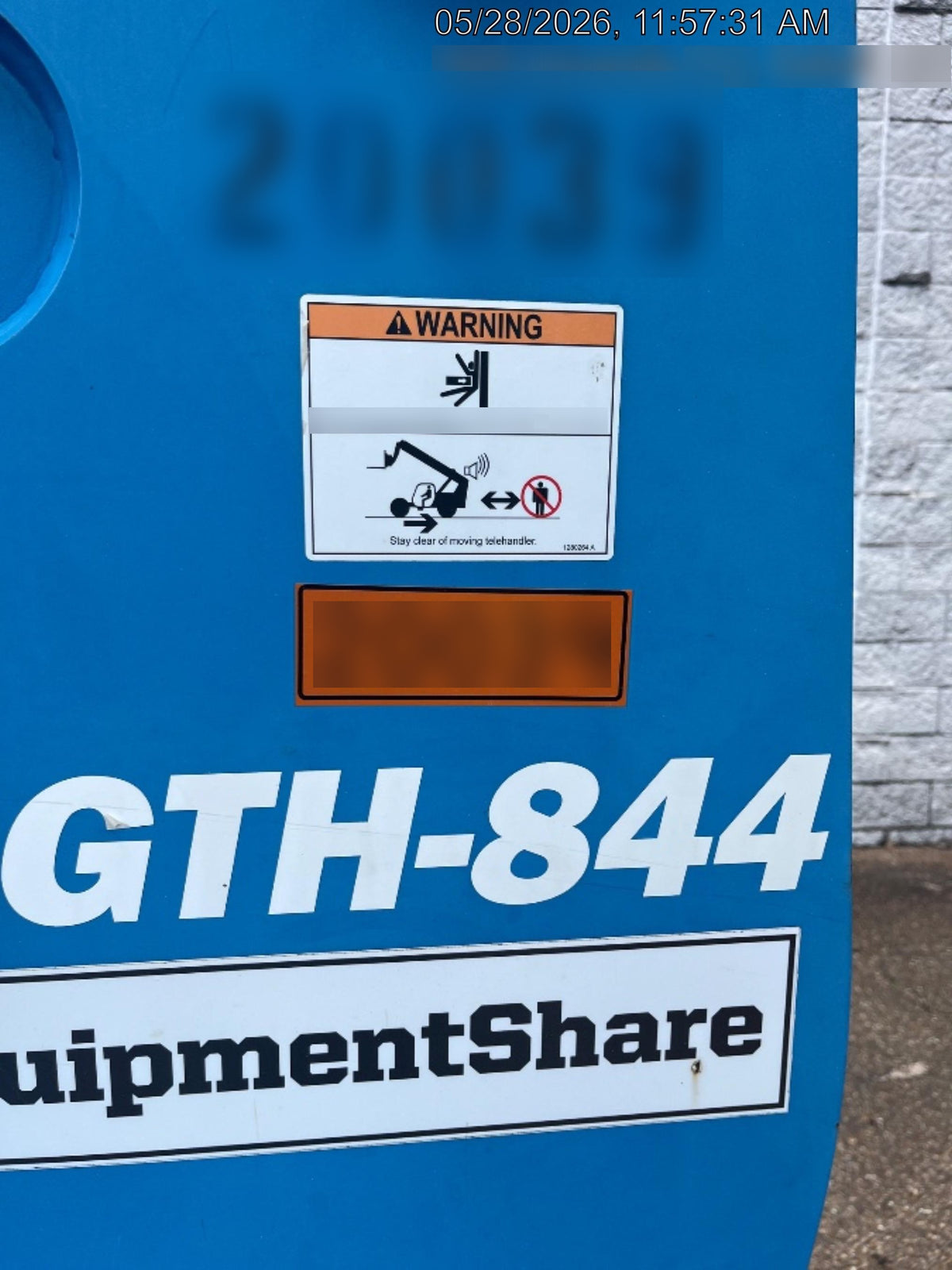2018 Genie GTH-844 Genie GTH-844 w/Enclosed Cab w/HVAC, Work Lights, Solid Tires, Beacon, 60" Carriage and Forks