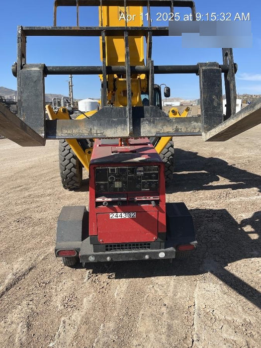 2022 Shindaiwa DGW400MDL Kubota D902 Engine, 23 HP, Dual Op Welder, Wire, Arc, Droop Stick, Tig, and CC Stick Functionality, Simulphase, 3 Phase and 1 Phase Gen Output, Single Axle NB Trlr, Slr Trckl Chrg 12V 12W, Fire Ext