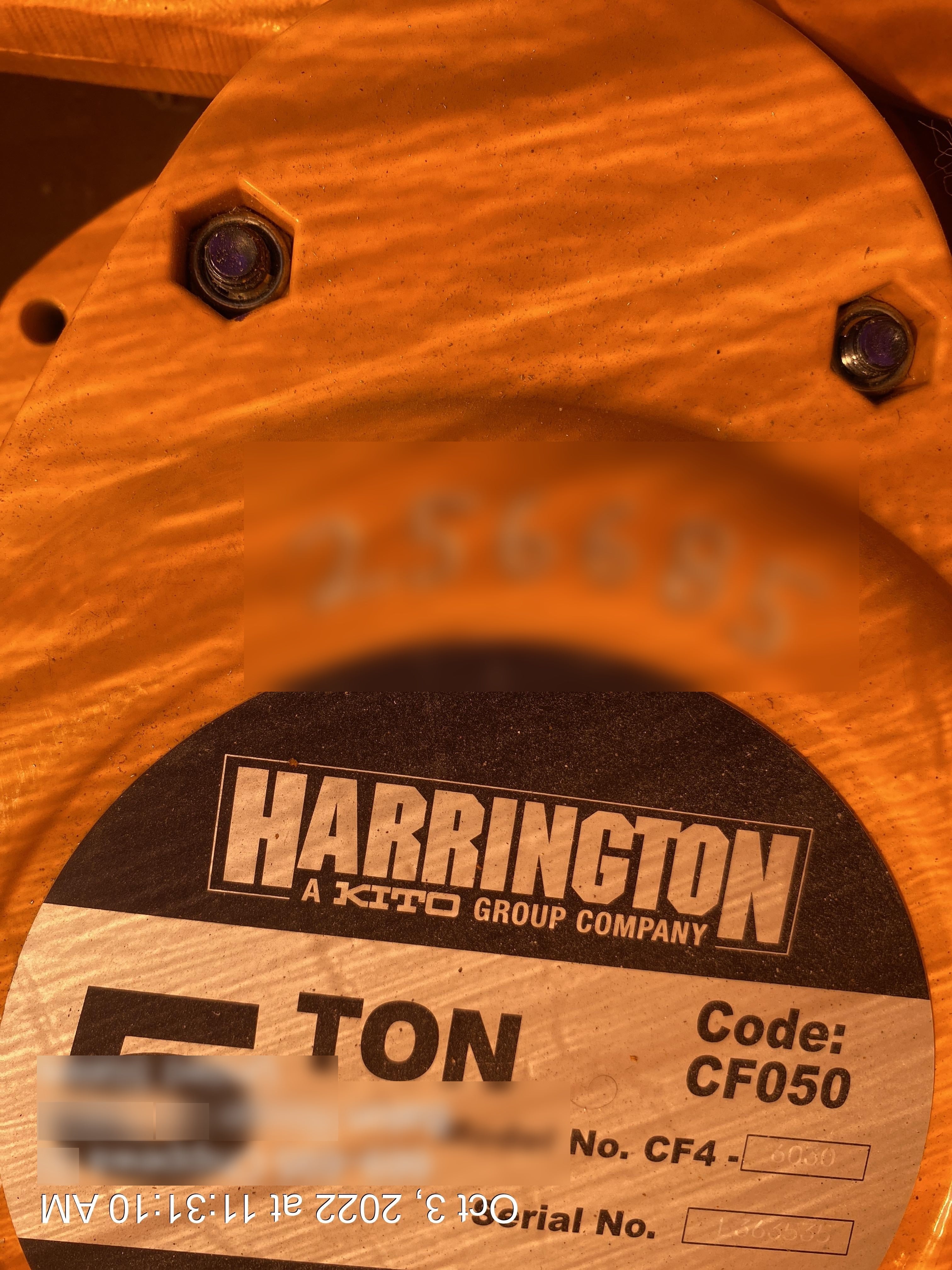 2022 HARRINGTON CF050-20