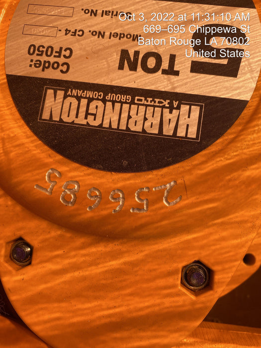 2022 HARRINGTON CF050-20