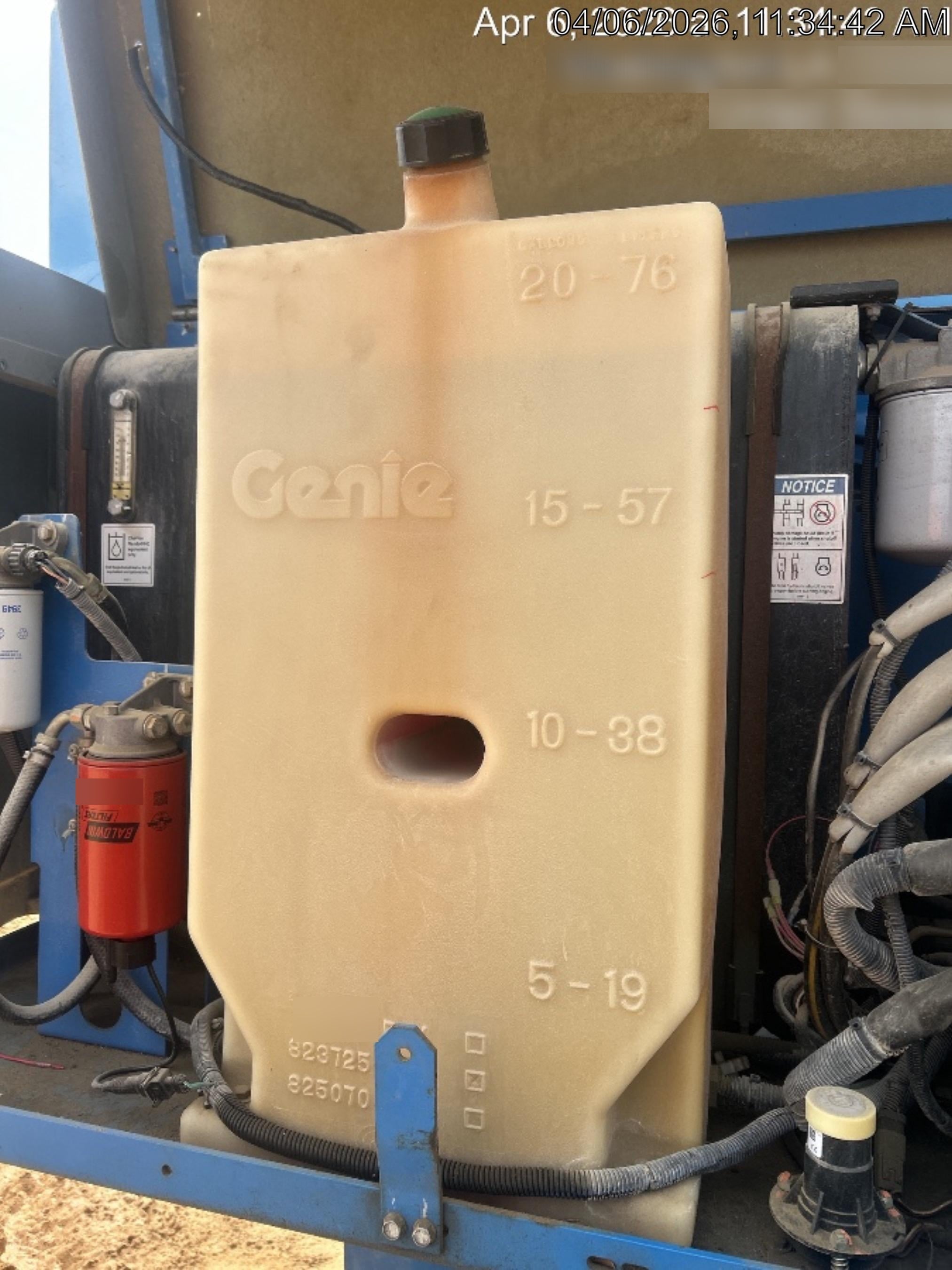 2016 GENIE S-45
